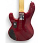 Used Sterling by Music Man StingRay5 Maroon Electric Bass Guitar