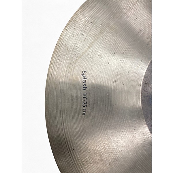 Used SABIAN 10in HHX Splash Cymbal