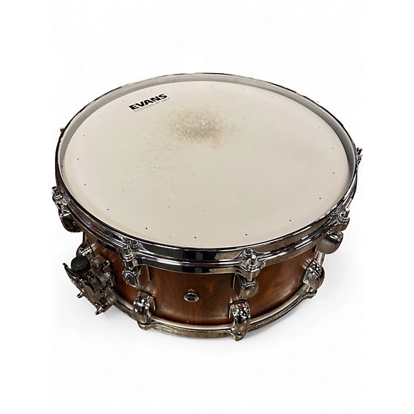 Used TAMA 6X14 Starclassic Performer Snare Natural Ceder Drum