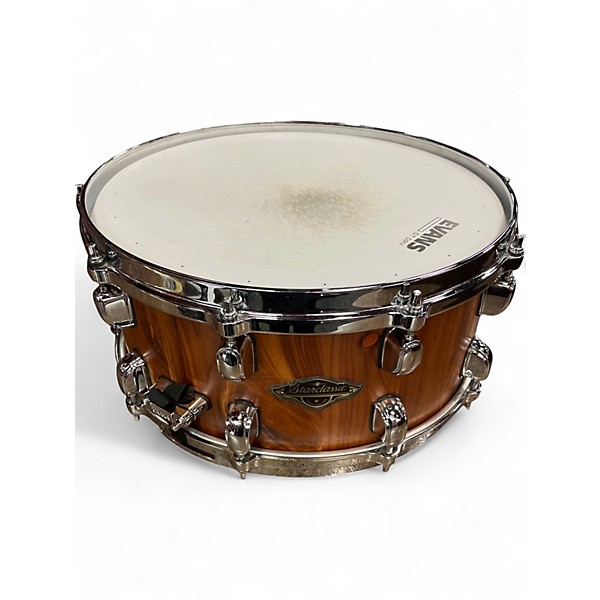 Used TAMA 6X14 Starclassic Performer Snare Natural Ceder Drum