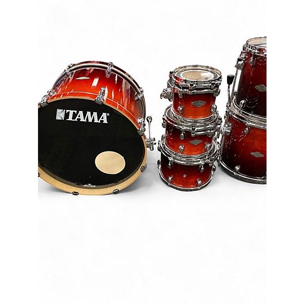 Used TAMA 6 Piece Starclassic Performer Cherry Fade Drum Kit