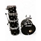 Used TAMA 5 Piece Starclassic Black Drum Kit thumbnail