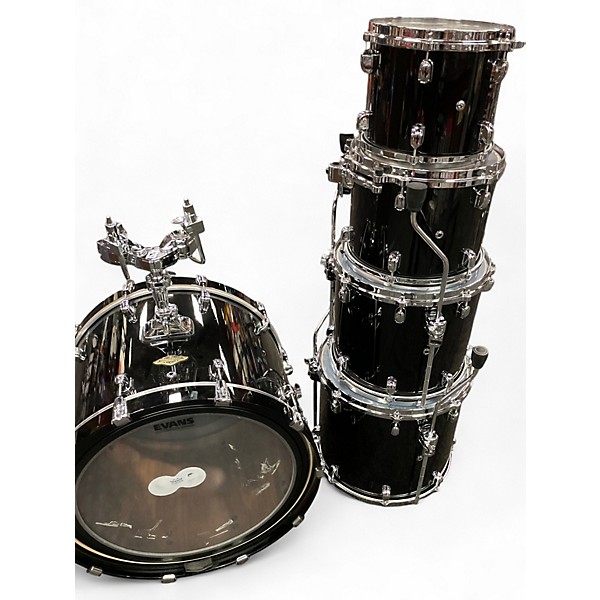 Used TAMA 5 Piece Starclassic Black Drum Kit
