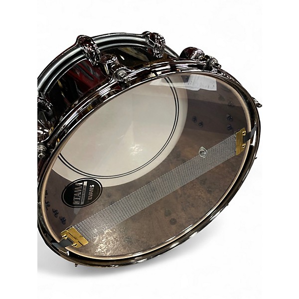 Used TAMA 14X8 Starclassic Snare Black Drum