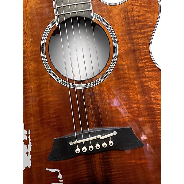 Used Takamine TSP178ACKN Hawaiian Koa Acoustic Electric Guitar