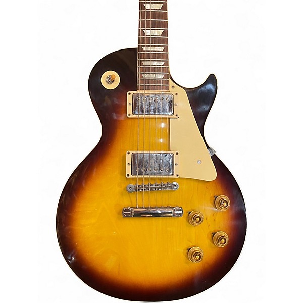 Used 2015 Gibson True Historic 1958 Les Paul Standard Tobacco Sunburst Solid Body Electric Guitar
