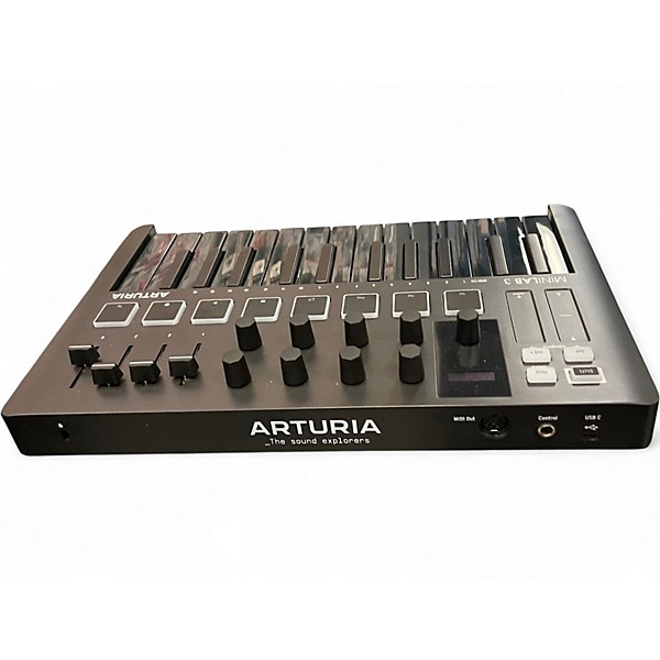 Used Arturia Minilab 3 Deep Black MIDI Controller