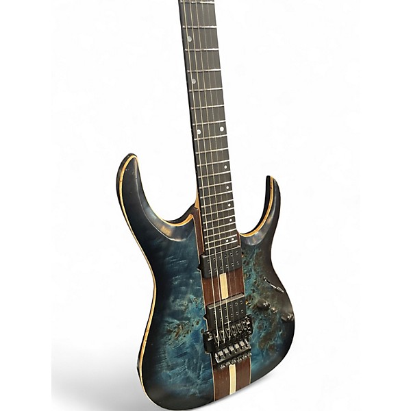 Used Ibanez RGA20P1PB COSMIC BLUE BURST LOW GLOSS Solid Body Electric Guitar