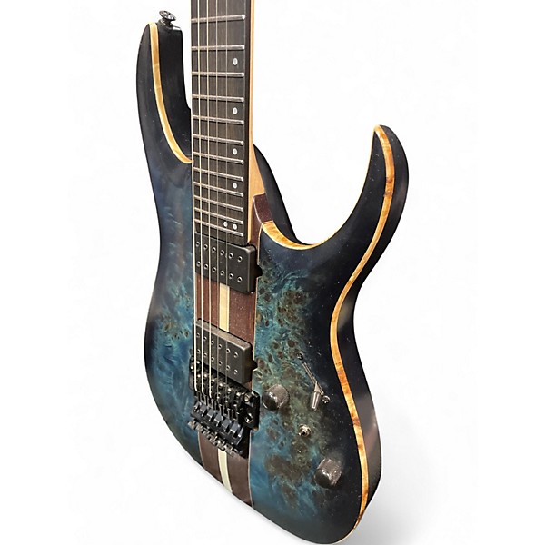 Used Ibanez RGA20P1PB COSMIC BLUE BURST LOW GLOSS Solid Body Electric Guitar