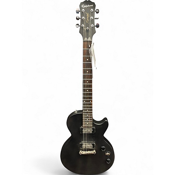 Used Epiphone Special Model Matte Black Solid Body Electric Guitar