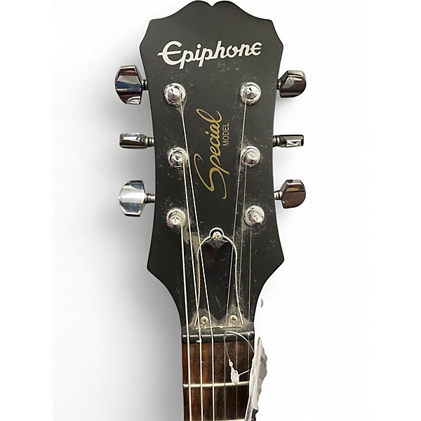 Used Epiphone Special Model Matte Black Solid Body Electric Guitar
