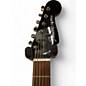 Used Fender LaBrea Dreadnought Black Acoustic Electric Guitar