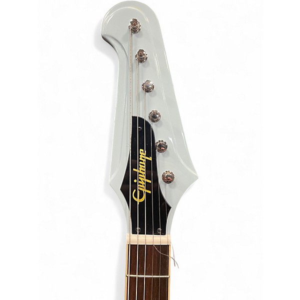 Used Epiphone 1963 Firebird V frost blue Solid Body Electric Guitar
