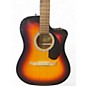 Used Fender FA-125CE Sunburst Acoustic Electric Guitar