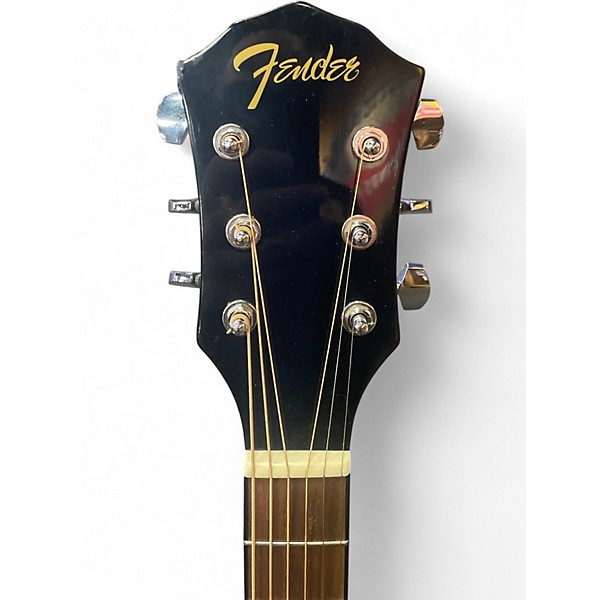 Used Fender FA-125CE Sunburst Acoustic Electric Guitar