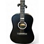 Used Martin DX Johnny Cash Black Acoustic Electric Guitar