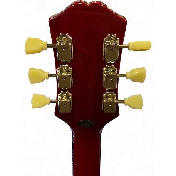 Used 2021 Epiphone SG STD Cherry Solid Body Electric Guitar