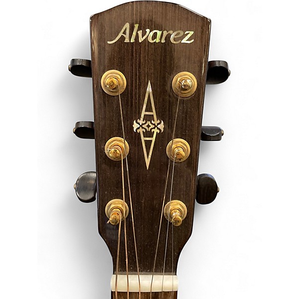 Used Alvarez MDA77CEARSHB Mahogany Acoustic Electric Guitar