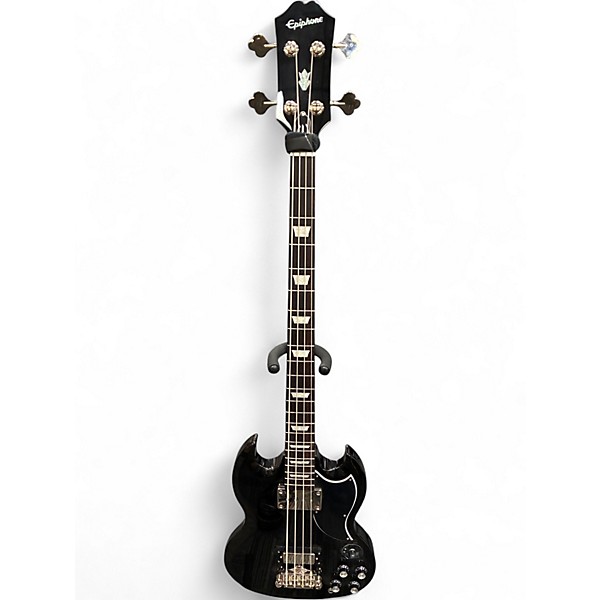Used Epiphone SG Bass Black Electric Bass Guitar