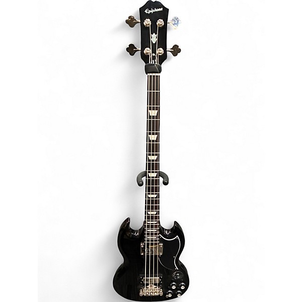 Used Epiphone SG Bass Black Electric Bass Guitar