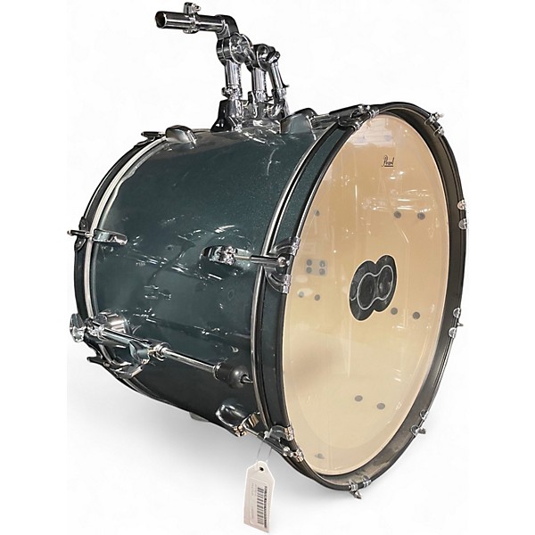 Used Pearl 4 Piece RoadShow blue sparkle Drum Kit