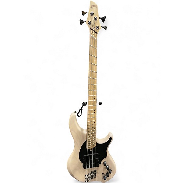 Used Dingwall Combustion 4  Trans White Electric Bass Guitar