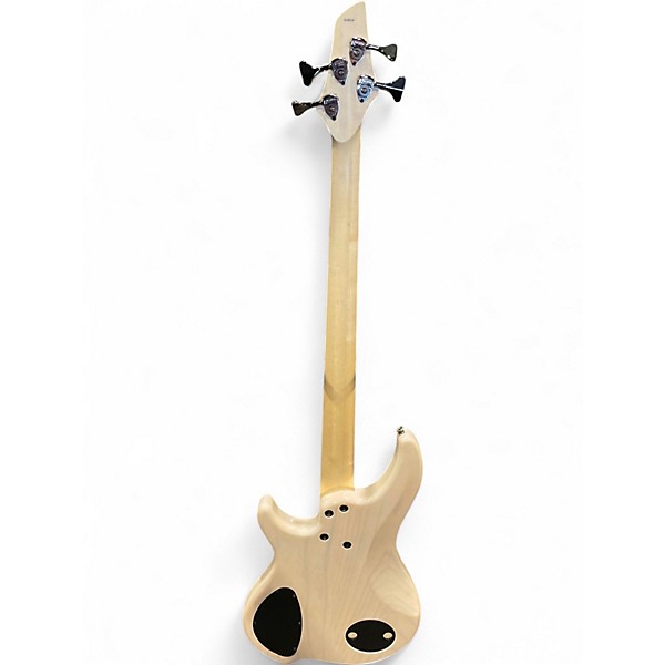 Used Dingwall Combustion 4  Trans White Electric Bass Guitar