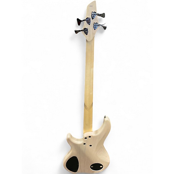 Used Dingwall Combustion 4  Trans White Electric Bass Guitar