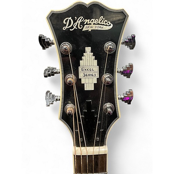 Used D'Angelico Excel Series Gramercy Silverburst Acoustic Electric Guitar