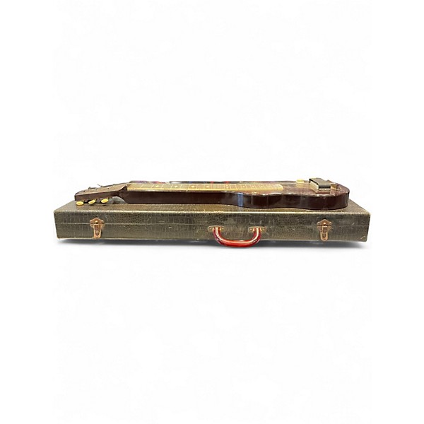 Used Kiesel LAPSTEEL Brown Lap Steel