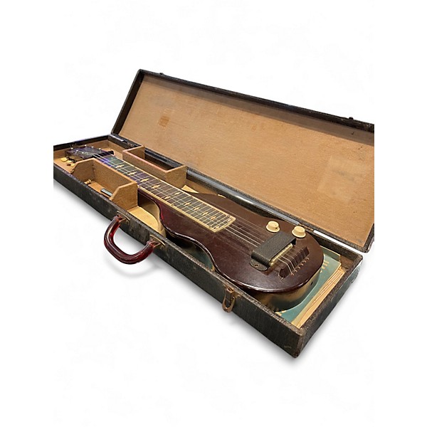 Used Kiesel LAPSTEEL Brown Lap Steel