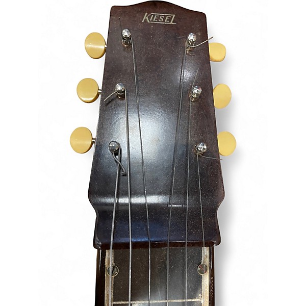 Used Kiesel LAPSTEEL Brown Lap Steel