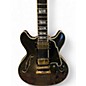 Used 2020s D'Angelico EXCEL MINI DC Trans Black Hollow Body Electric Guitar