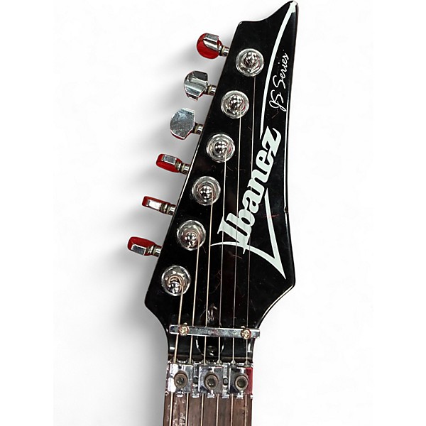 Used Ibanez JS100 Joe Satriani Signature Black Solid Body Electric Guitar