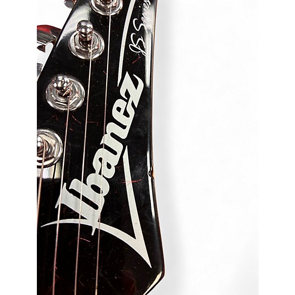 Used Ibanez JS100 Joe Satriani Signature Black Solid Body Electric Guitar