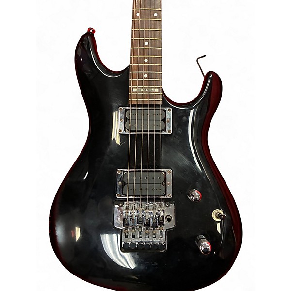 Used Ibanez JS100 Joe Satriani Signature Black Solid Body Electric Guitar