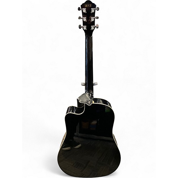 Used Ibanez V70CE Black Acoustic Electric Guitar