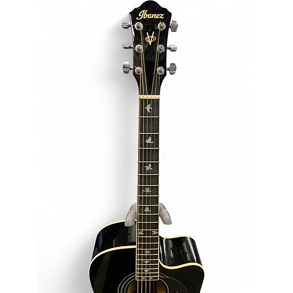 Used Ibanez V70CE Black Acoustic Electric Guitar