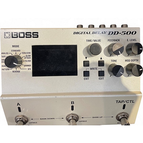Used BOSS DD500 Digital Delay Effect Pedal