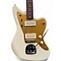 Used Squier J Mascis Jazzmaster Vintage White Solid Body Electric Guitar