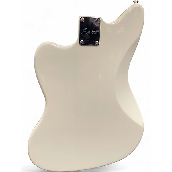 Used Squier J Mascis Jazzmaster Vintage White Solid Body Electric Guitar