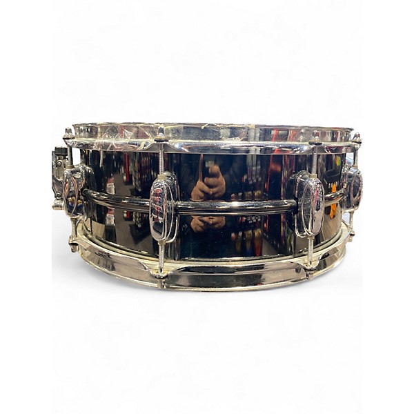 Used TAMA 14X5.5 Rockstar Series Snare BLACK NICKEL Drum