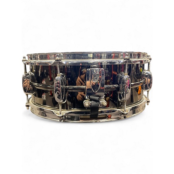 Used TAMA 14X5.5 Rockstar Series Snare BLACK NICKEL Drum