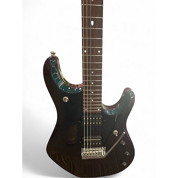 Used Ernie Ball Music Man JP6 John Petrucci Signature mystic green Solid Body Electric Guitar