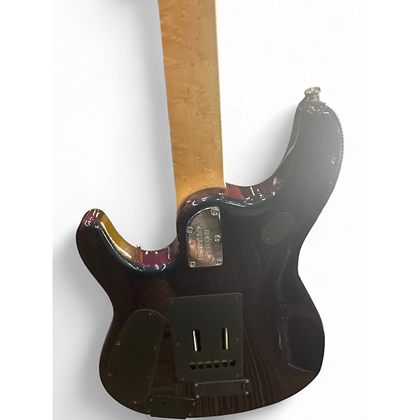 Used Ernie Ball Music Man JP6 John Petrucci Signature mystic green Solid Body Electric Guitar