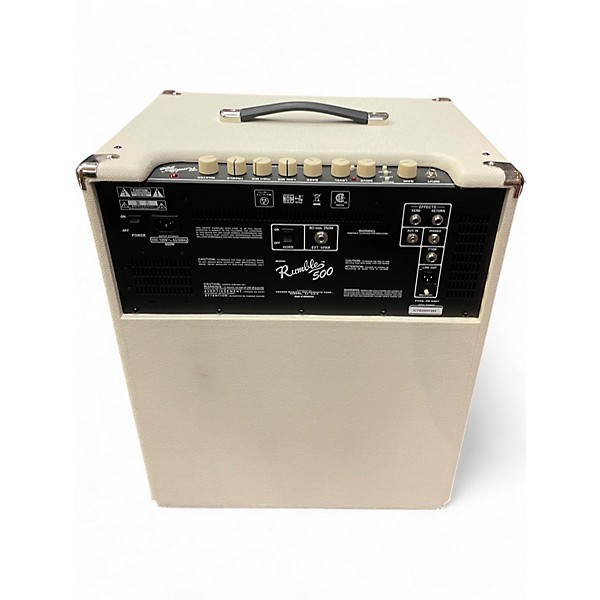 Used Fender Rumble V3 500W Ivory Bass Combo Amp