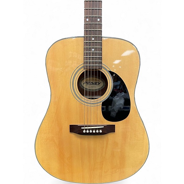 Used 2001 Peavey LP001 Natural Acoustic Guitar