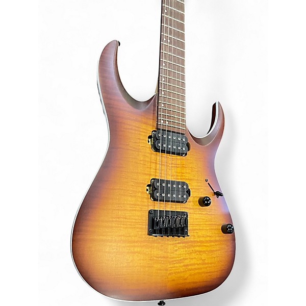 Used Ibanez RGA42FM Sunburst Solid Body Electric Guitar