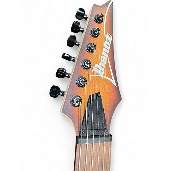 Used Ibanez RGA42FM Sunburst Solid Body Electric Guitar