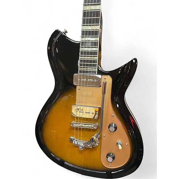 Used Rivolta Combinata XVII Camino Burst Solid Body Electric Guitar